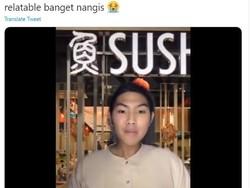 Rindu Makan di Restoran, Netizen Ini Parodikan Karyawan KFC dan Sushi Tei