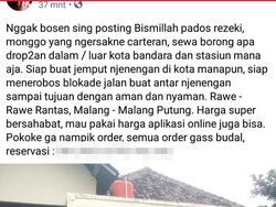 Polisi Selidiki Bisnis Penyelundupan Pemudik ke Kampung Halaman