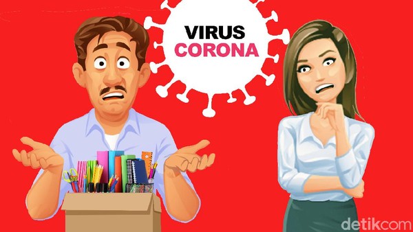 Ilustrasi Virus Corona, Covid 19 Poster