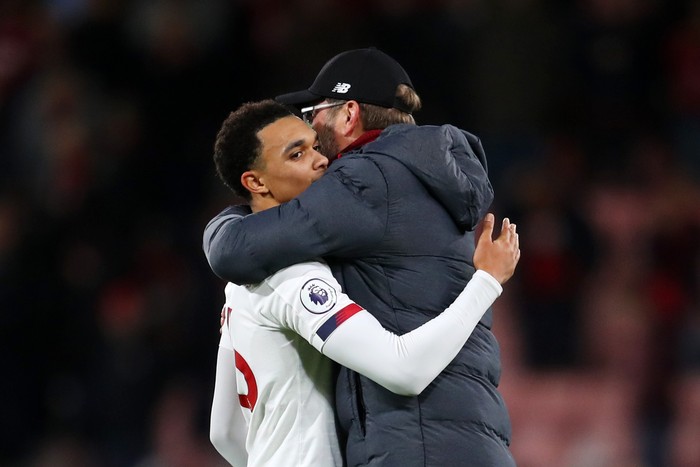 Trent Alexander-Arnold dan Juergen Klopp