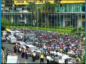 Pelanggar PSBB Surabaya Raya Capai 14.359 Orang