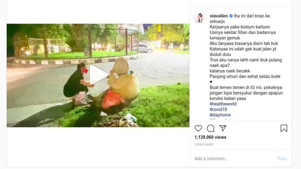 Via Vallen Beri Bantuan Terkait Corona, Netizen Bilang Pencitraan