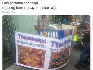 Viral! Penjual Tteokbokki Namai Produknya Oseng Lontong Sayur Ala Korea Viral! Penjual Tteokbokki Namai Produknya Oseng Lontong Sayur Ala Korea