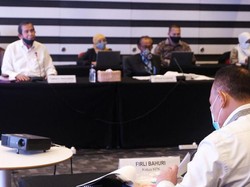 Rapat dengan Dewas, Ketua KPK Paparkan Kinerja Lembaga Triwulan 1 2020