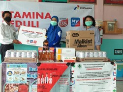 Pertamina Donasi Rp 35 Juta buat Kebutuhan Nakes Puskesmas di Kalsel