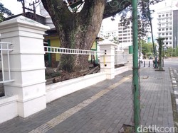 Polisi: Pelaku Curi Pagar Lapangan Merdeka untuk Beli Narkoba