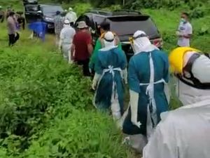 Bupati Konawe Utara Jemput PDP Corona yang Kabur dari RS Bahteramas