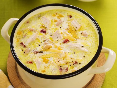 Creamy chicken soup