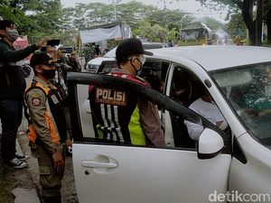 3 Mobil Isi 17 Pemudik dari Jakarta ke Sumenep Dihentikan di Surabaya