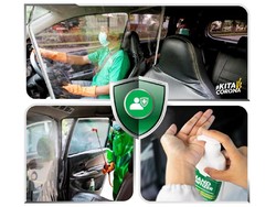 Ini GrabCar Protect, Armada Khusus untuk Hindari Penyebaran Corona