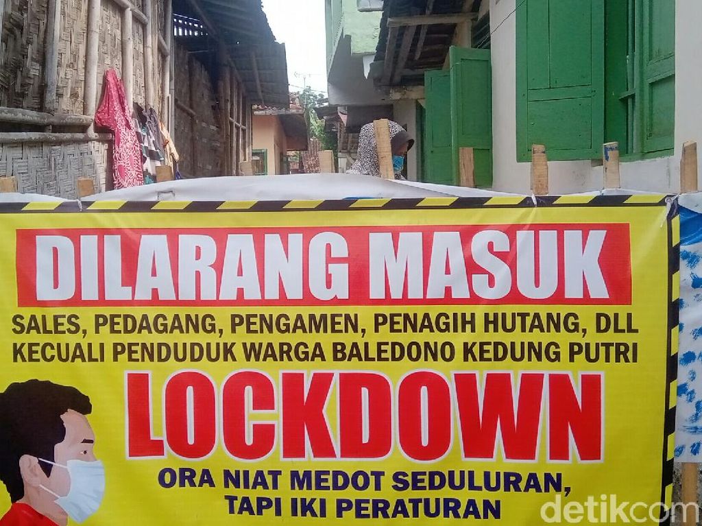 Belasan Warganya Reaktif Rapid Test, Kampung di Purworejo Diisolasi Belasan Warganya Reaktif Rapid Test, Kampung di Purworejo Diisolasi
