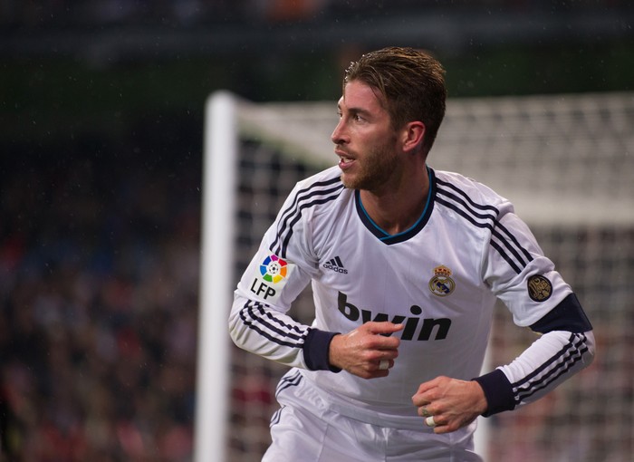 Sergio Ramos dan Mesut Oezil