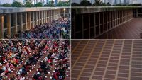 Potret Bukber di Istiqlal Sebelum dan Saat Corona