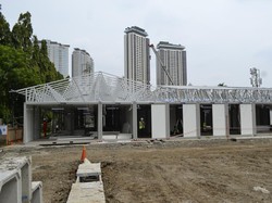 Pertamina Sulap Lapangan Simprug Jadi Rumah Sakit Darurat COVID-19