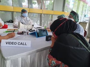 Pojok Sahabat RSCM, Area Melepas Rindu Keluarga dengan Pasien Corona