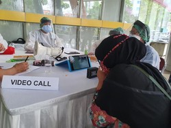 Pojok Sahabat RSCM, Area Melepas Rindu Keluarga dengan Pasien Corona