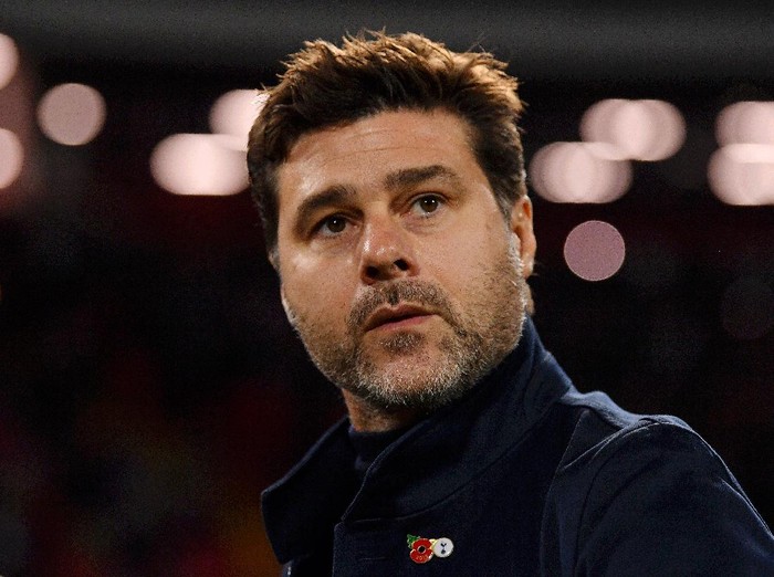BELGRADE, SERBIA - NOVEMBER 06: Mauricio Pochettino, Manager of Tottenham Hotspur looks on during the UEFA Champions League group B match between Crvena Zvezda and Tottenham Hotspur at Rajko Mitic Stadium on November 06, 2019 in Belgrade, Serbia. (Photo by Justin Setterfield/Getty Images)