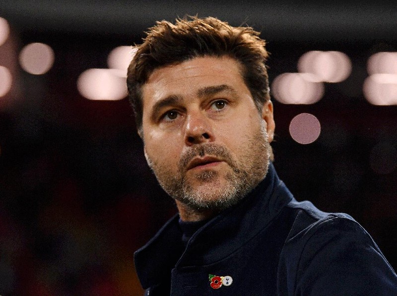BELGRADE, SERBIA - NOVEMBER 06: Mauricio Pochettino, Manager of Tottenham Hotspur looks on during the UEFA Champions League group B match between Crvena Zvezda and Tottenham Hotspur at Rajko Mitic Stadium on November 06, 2019 in Belgrade, Serbia. (Photo by Justin Setterfield/Getty Images)