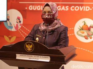 Pesan Ning Ita Agar Warga Kota Mojokerto Tak Tertular Virus Corona