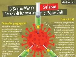 Juli Indonesia Sudah Bisa Bebas Corona, Tapi Ada Syaratnya