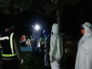 Proses Pemakaman PDP yang Dilakukan Dini Hari