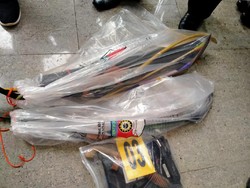 Densus Sita Samurai-Panah dari 3 Terduga Teroris di Banten