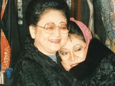 Ibu Tien dan Tutut Soeharto