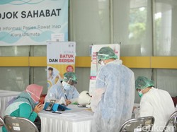 ODP di RI 262.919, PDP 34.360, Sebaran Kasus Makin Meluas