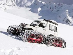 Modifikasi Ekstrem Kembaran Jimny, Diubah Jadi Kendaraan Salju