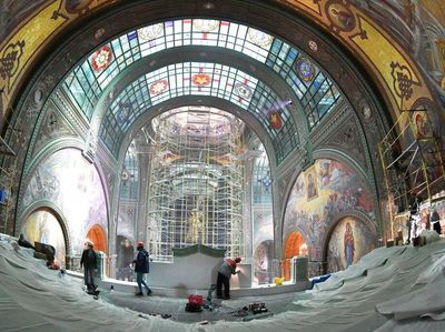 Potret Megahnya Katedral Angkatan Bersenjata Rusia