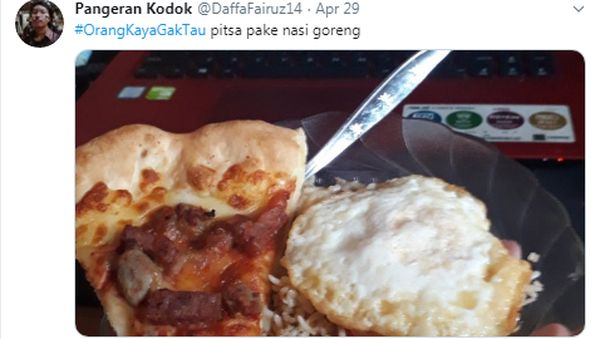 Lewat #OrangKayaGakTau, Netizen Bagikan Pengalaman Makan Miskin