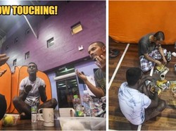 Bikin Haru! Tak Sengaja Keluarga Tunawisma Ini Bertemu Saat Buka Puasa