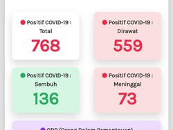 Update Corona di Jateng 2 Mei: 768 Positif, 136 Sembuh dan 73 Meninggal