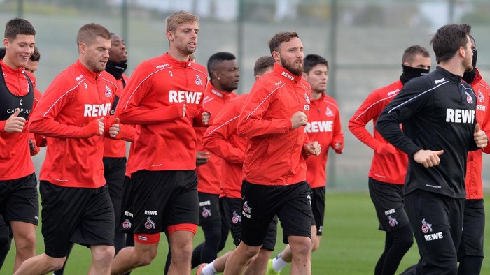 BENIDORM, SPAIN - JANUARY 010: (BILD ZEITUNG OUT) Player of 1. FC Koeln running during the 1. FC Koeln winter training camp on January 10, 2020 in Benidorm, Spain. (Photo by TF-Images/Getty Images)