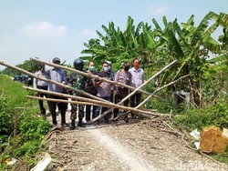 Jumlah Positif Corona Bertambah, Desa di Lamongan Terapkan PSBB Tingkat Desa