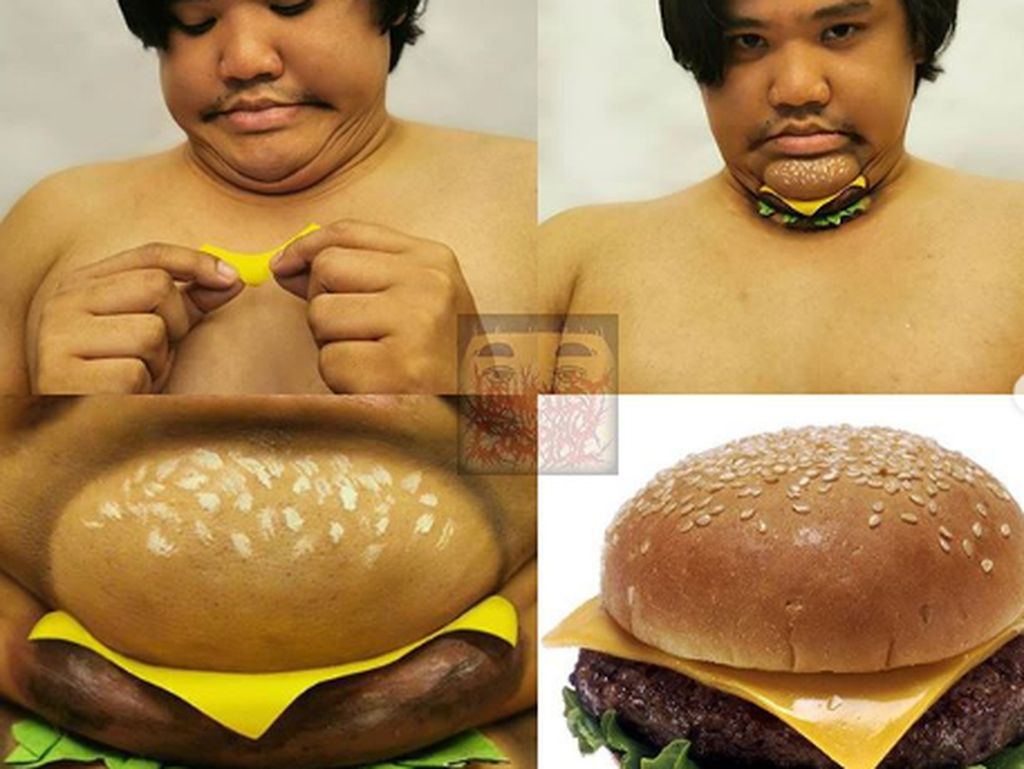 Pakai Bahan Seadanya, Pria Ini Cosplay Jadi berbagai Bentuk Makanan Pakai Bahan Seadanya, Pria Ini Cosplay Jadi berbagai Bentuk Makanan