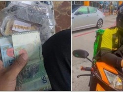 Antar Kue di Tengah Hujan Deras, Ojol Ini Dapat Tip Rp 346 Ribu!