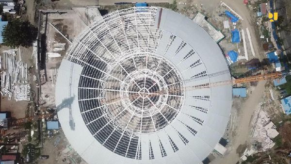 Corona Serang RI, Proyek Venue PON Papua Lanjut ke 2021