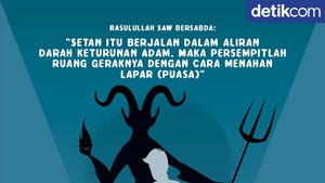 Persempit Ruang Gerak Setan dengan Tahan Lapar atau Puasa