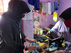 PKK Banyuwangi Berdayakan Kadernya Produksi Masker Cegah Corona