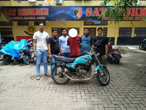 Pemuda di Aceh Nekat Curi Motor Berknalpot Racing untuk Balap Liar