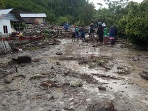 Banjir Bandang Terjadi di Poso Sulteng, Empat Desa Terdampak