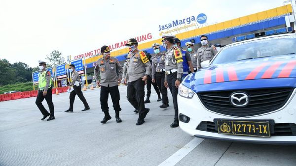 Kakorlantas Tinjau Operasi Ketupat, 23 Ribu Kendaraan Putar Balik