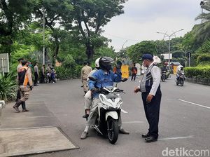 PSBB Surabaya Saat Akhir Pekan Lengang