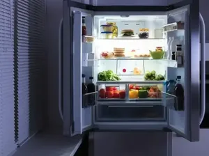 Kulkas Ditempeli Foto Hantu dan Pilot Pesawat Jet Jadi Pengantar Makanan