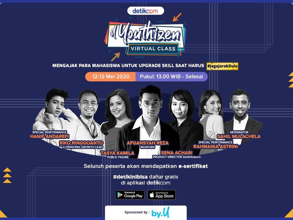 Sukses Berat, dYouthizen Virtual Class Hadir Lagi! Sukses Berat, dYouthizen Virtual Class Hadir Lagi!