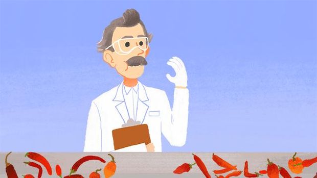 Google Doodle Wilbur Scoville