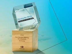 Beritakan Corona, 17 Jurnalis dari 14 Negara Terima DW Freedom of Speech Award