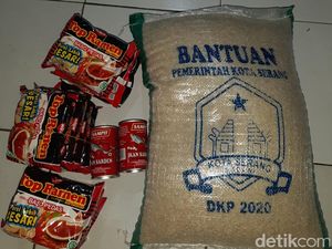 Dewan Kecewa Paket Bantuan Pemkot Serang Cuma Beras 10 Kg, 14 Mi dan Sarden Dewan Kecewa Paket Bantuan Pemkot Serang Cuma Beras 10 Kg, 14 Mi dan Sarden