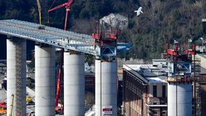 Potret Pengganti Jembatan Italia yang Runtuh 2018
